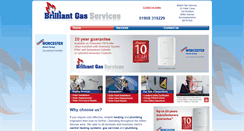 Desktop Screenshot of brilliantgas.co.uk